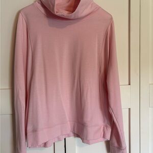 Avia Pink Turtleneck Sweater Soft Knit Full-Length Sleeves